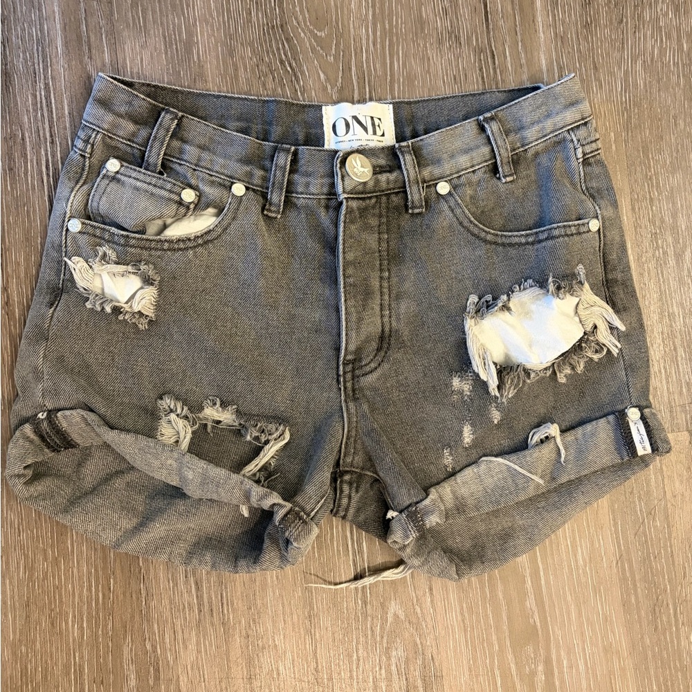 One by One Teaspoon Shorts